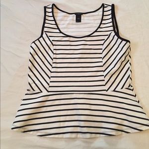 Ann Taylor peplum top